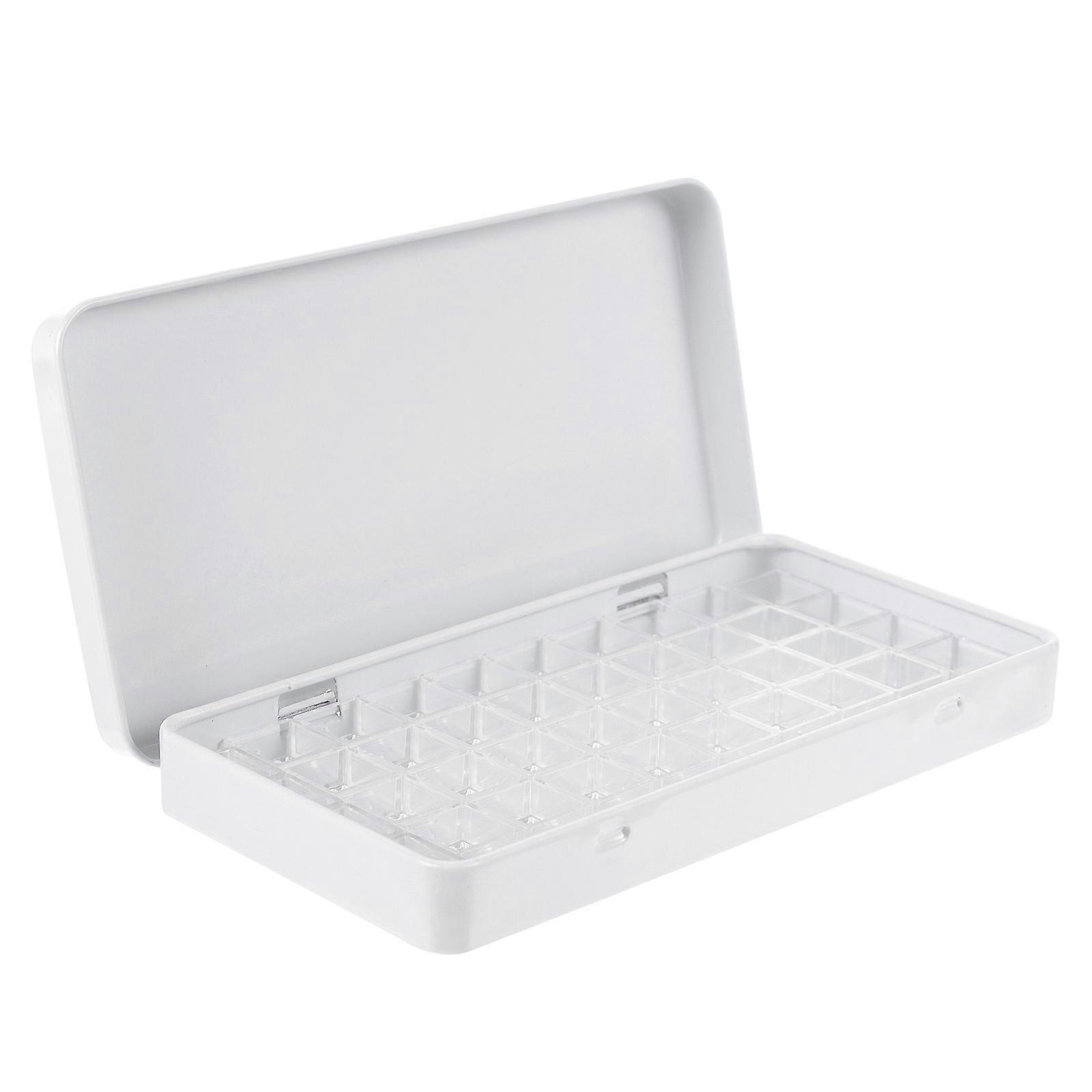 Watercolor Sub Packing Pans Set Iron Material Art Classes Storage Function Simple Style 12.20X6.30X1.40CM 1Set