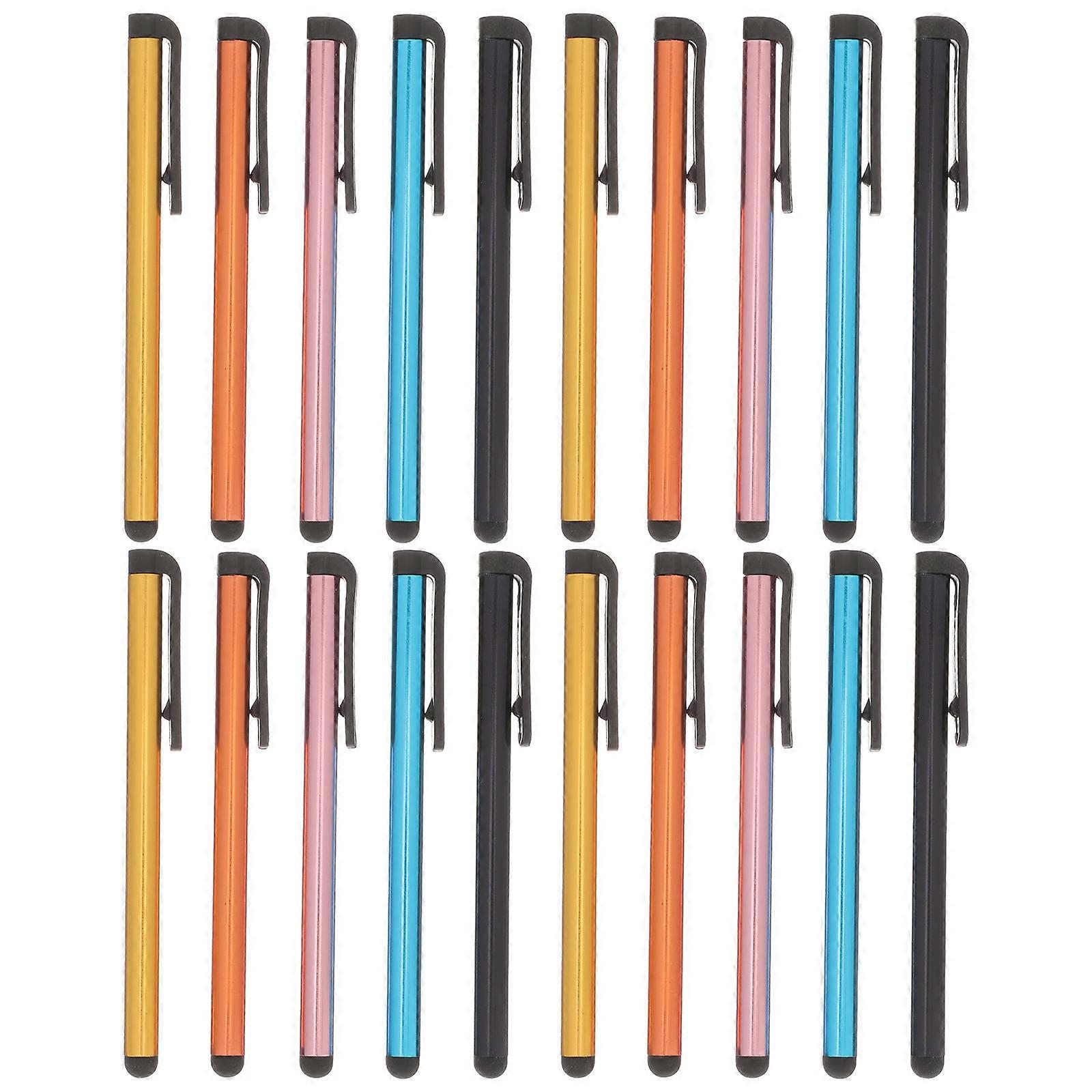 Pen For Tablet Stylus Home High Sensitivity Precision Writing Everyday Use Random Color 20Pack