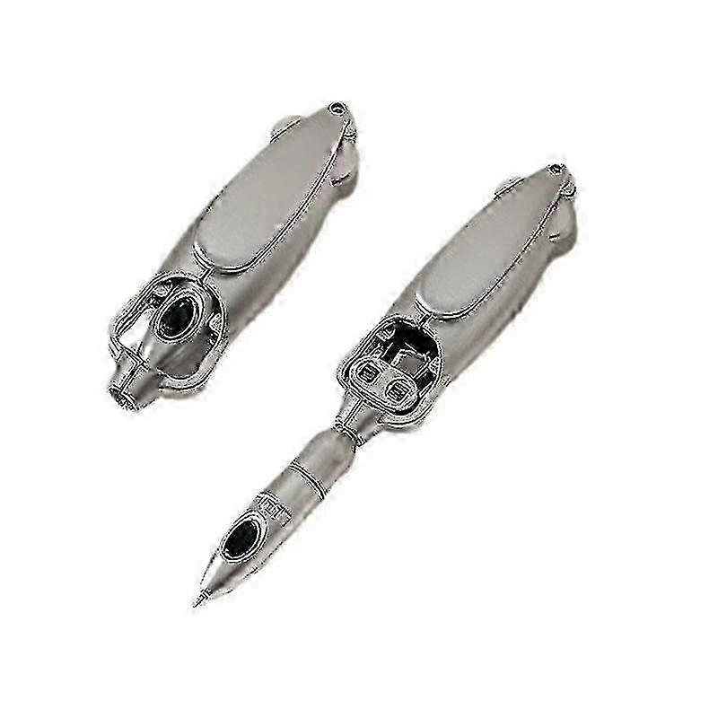 Transformer Pen Decompression Toy Squid Push-Up Ballpoint Pen 1ml Fun Fidget Stationery