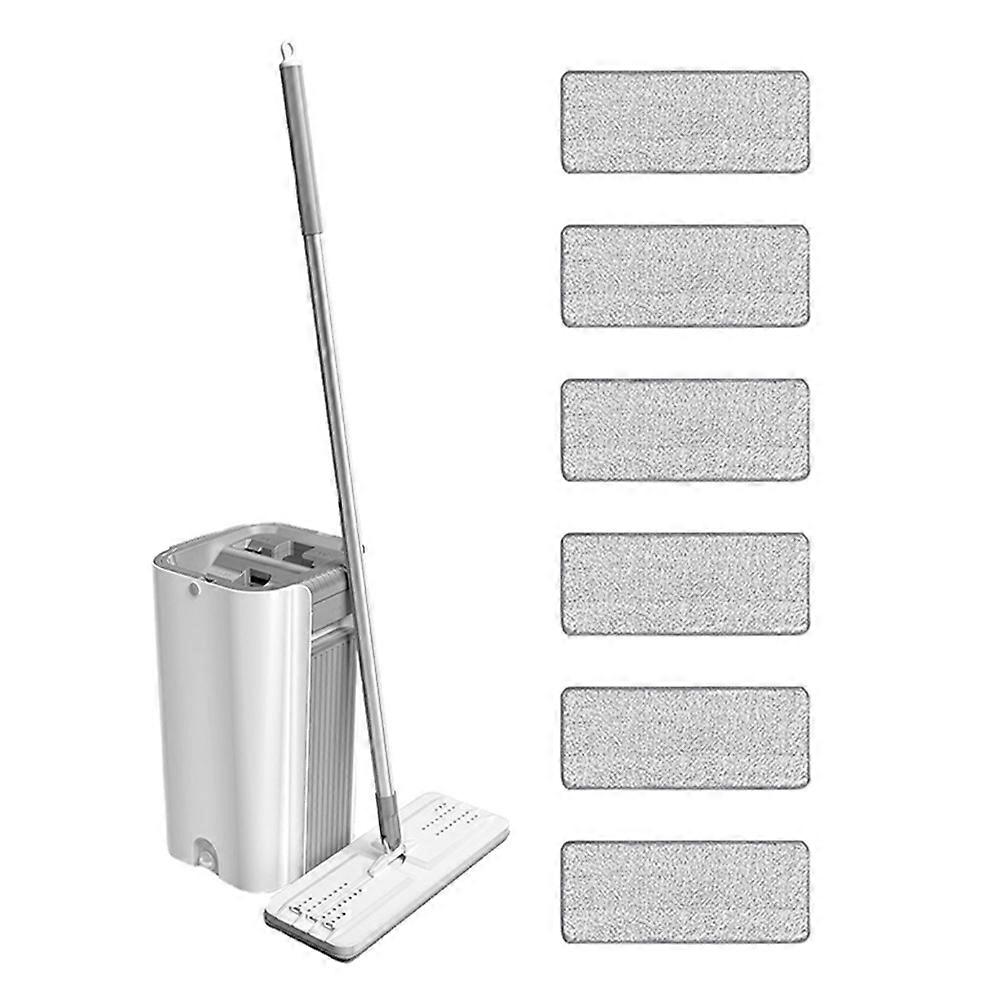 Mop For Hardwood Floor Cleaning Practical Mop Kit Use Silver 1Set
