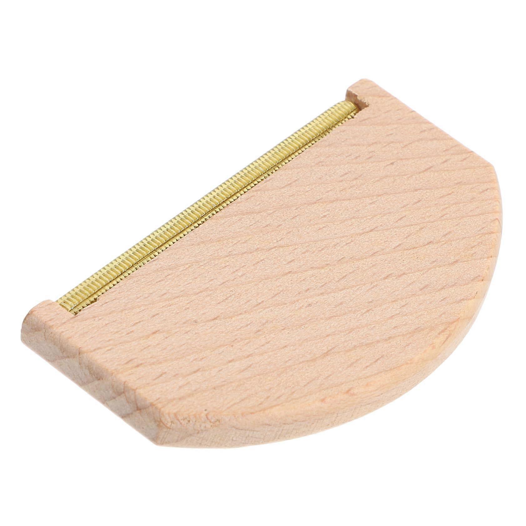 Wooden Sweater Comb For Depilling Cashmere, Wool And Fabrics, Delint Tool, Lint Remover For Clothes, Manual Depiller