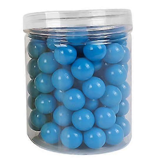 100 Pcs Counting Balls 2cm Small Smooth Lightweight Different Colors Educational Counting Toy Preschool Learning Tool with Storage Tube