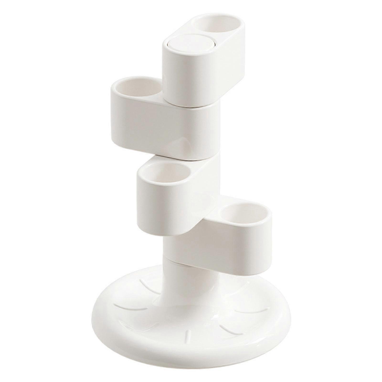Modern Rotating Desktop Organizer For Stationery Makeup Tools 360 Spin