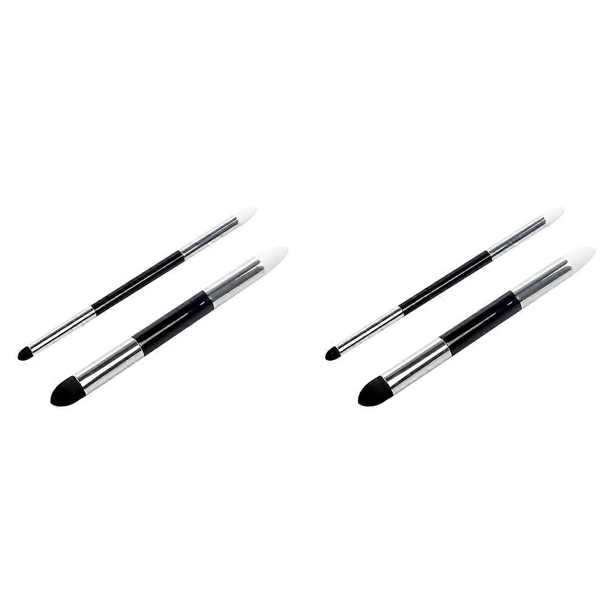2Pcs Sketch Blending Sponge Pen Set Double Headed Sketching Wipe Pen