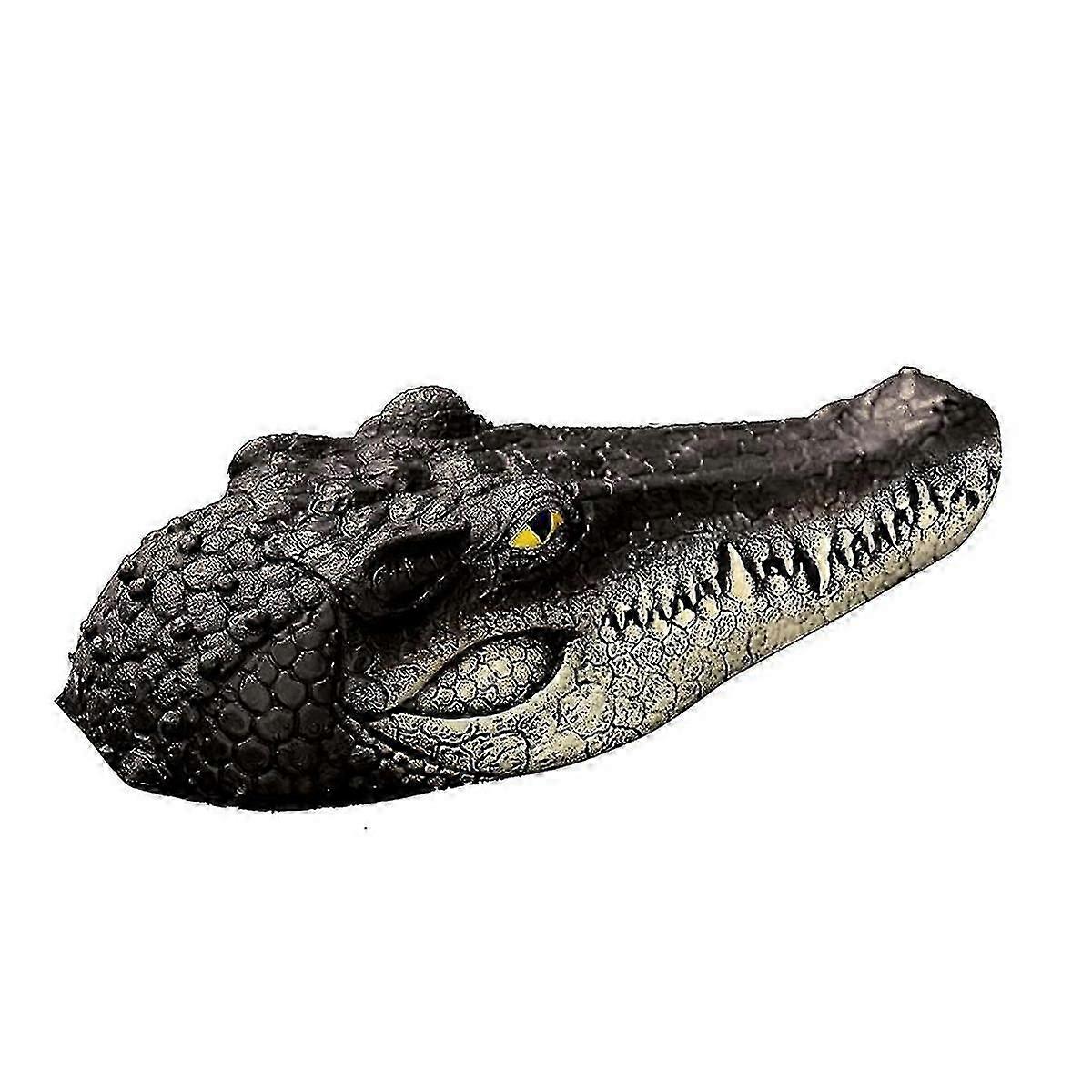 Floating Alligator Decoy for Pool and Pond - Deterrent for Ducks