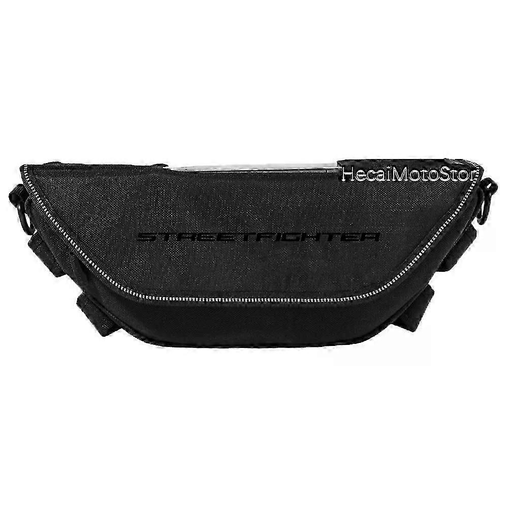Fit For  Ducati streetfighter v2 v4 Motorcycle accessory Waterproof And Dustproof Handlebar Storage Bag  navigation bag-K