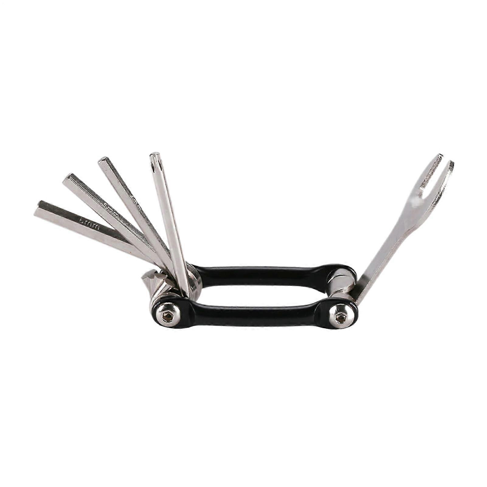 Bicycle Repair Tool Set, Portable 7.4 x 4.1 cm Maintenance Kit, Chain and Brake Tools for Commuting and Trail Riding