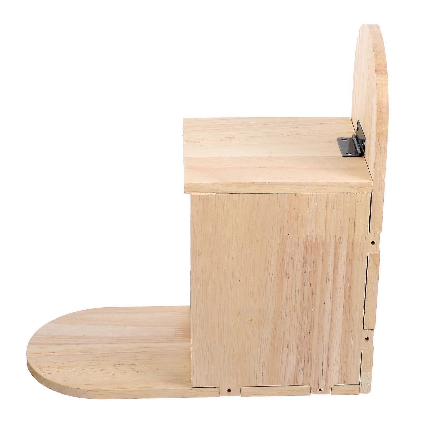 Outdoor Squirrel Feeder Table for Pets Attracting Squirrels and Birds Weather Resistant 24.5x12.5x27.7cm 1Pcs