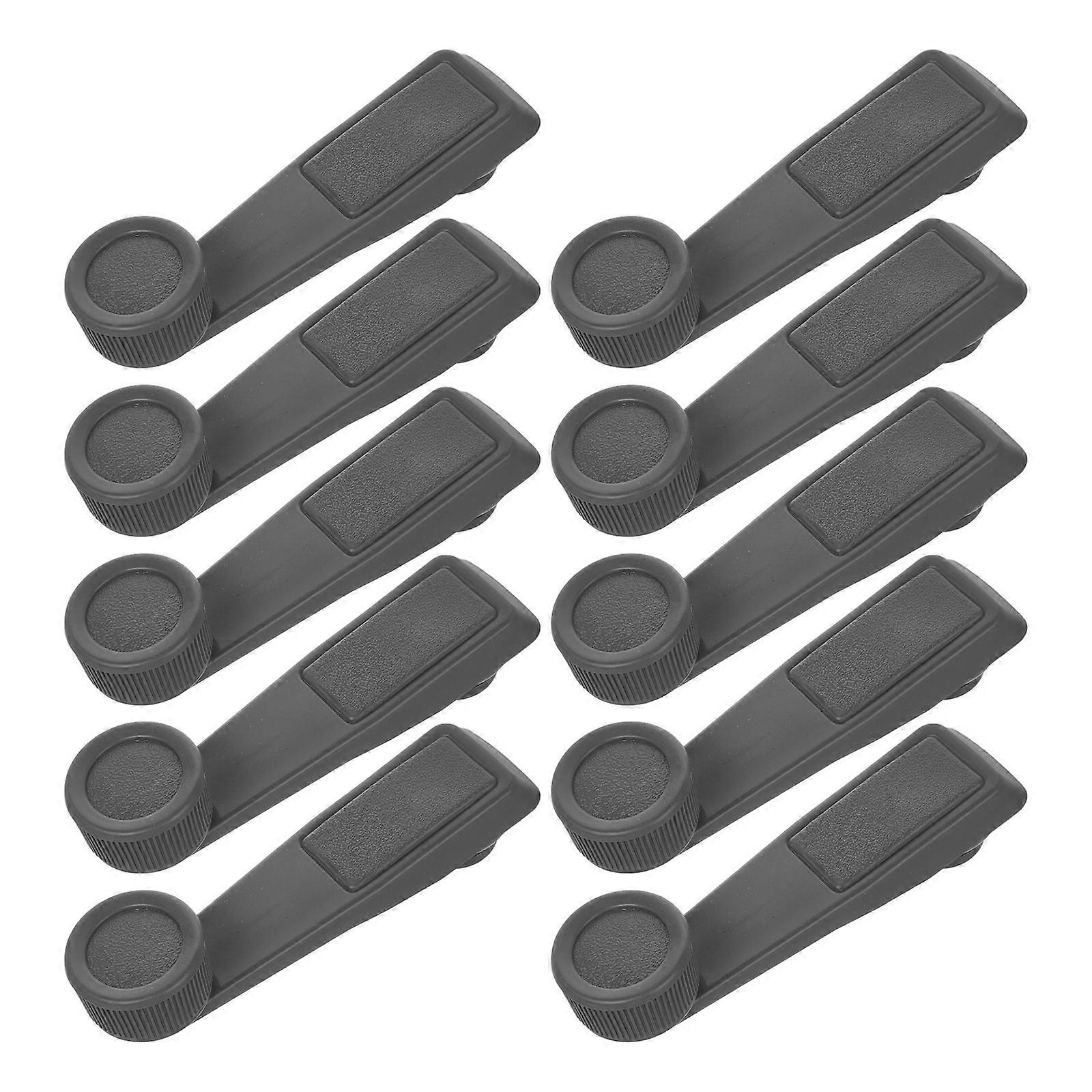 Easy Installation Black Car Window Crank Handles 10Set