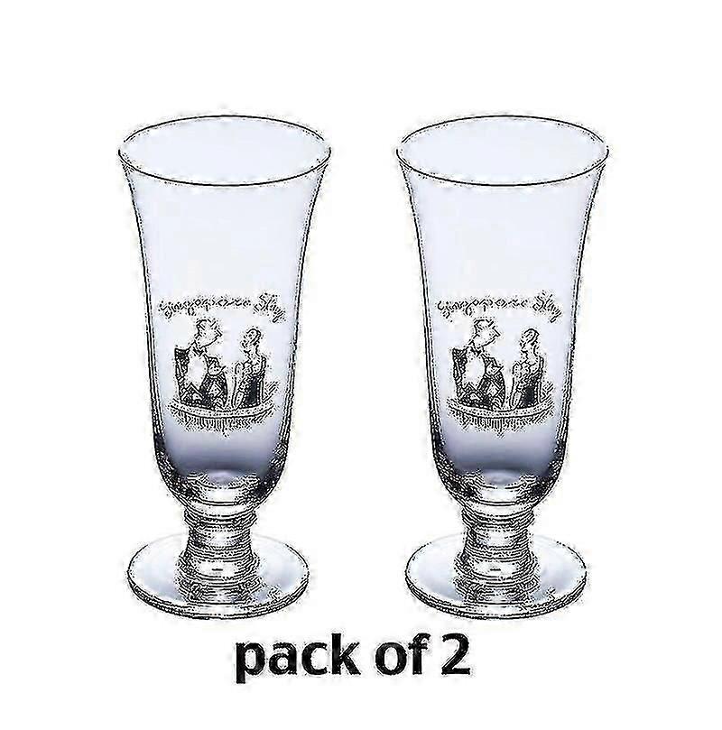 2er Set Singapore Sling Gläser, Cocktailgläser, Longdrinkgläser, Saftgläser
