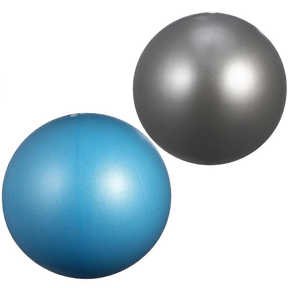 Balancer Exercising Ball Yoga Ball Anti Burst Fitness Gym Use Sky Blue 15 35Cm Random Size Muscle Development 2Pcs