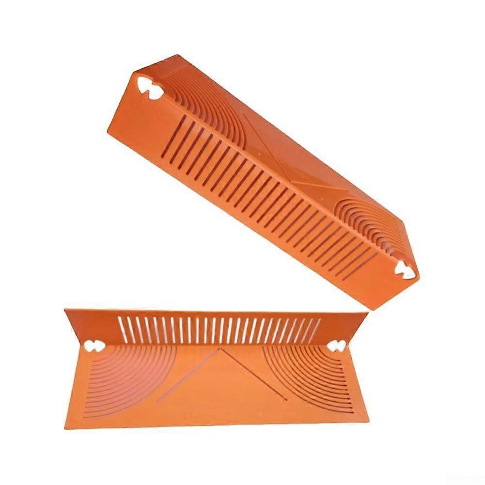 Plastic square tube, rounded corners, drawing tool, adjustable square tube ruler, square tube, precision drawing tool (20–65 mm)