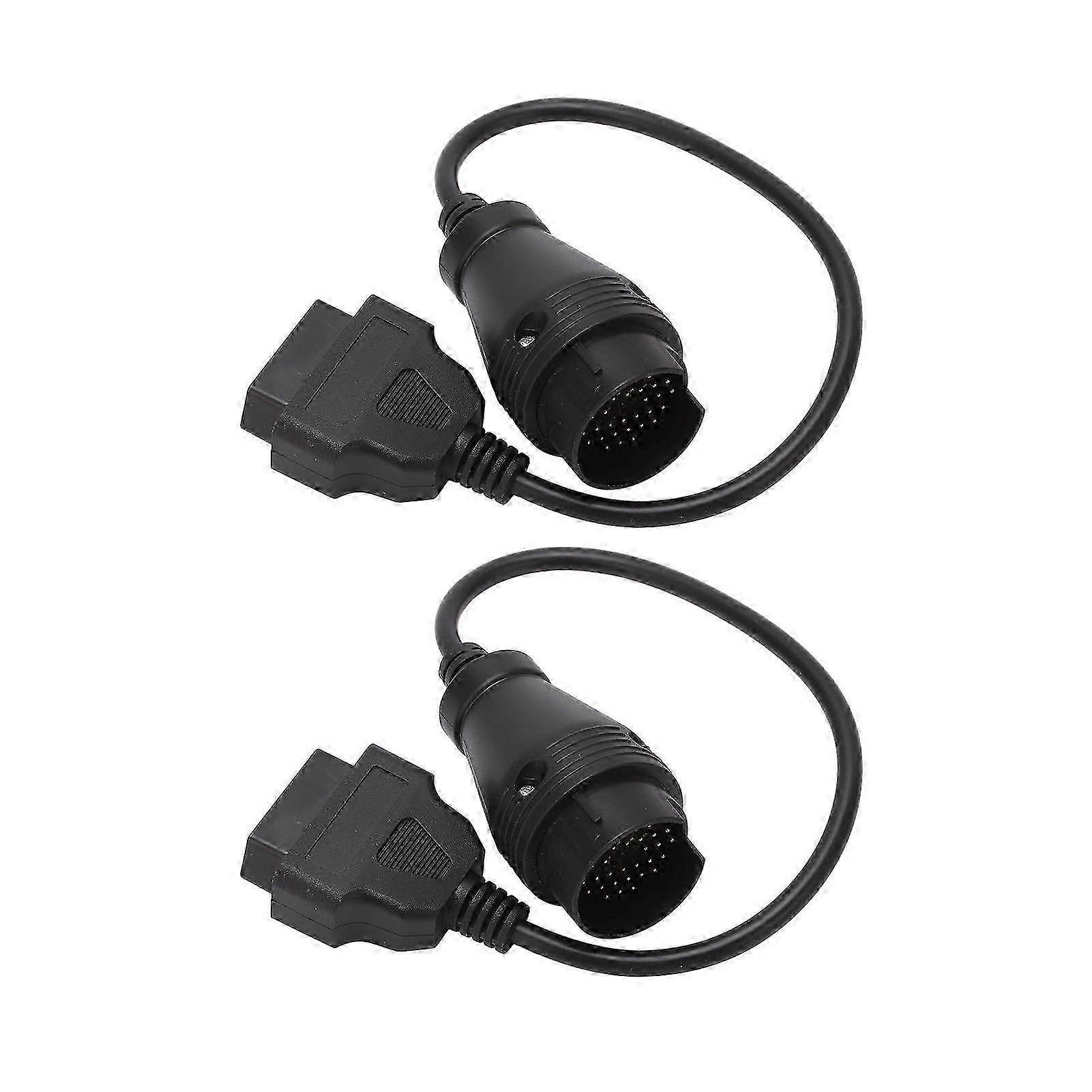 OBD2 adapter cable 38 pin to 16 pin black replacement compatible with certain brand SPRINTER