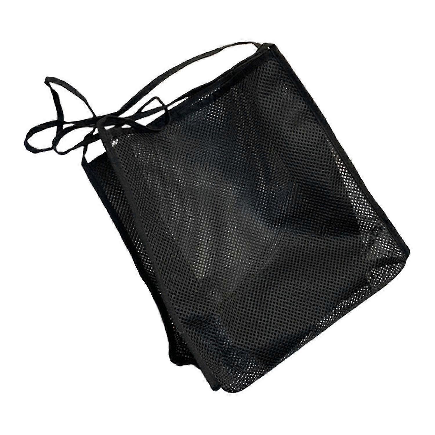 Multifunctional Transparent Large Capacity Foldable Mesh Reusable Sling Bag for Daily Use