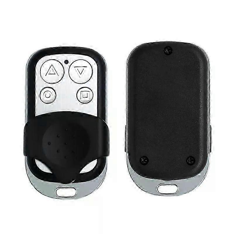 433 / 315MHz Codice di apprendimento Telecomando in metallo 4 pulsanti Porta da garage e apricancello scorrevole