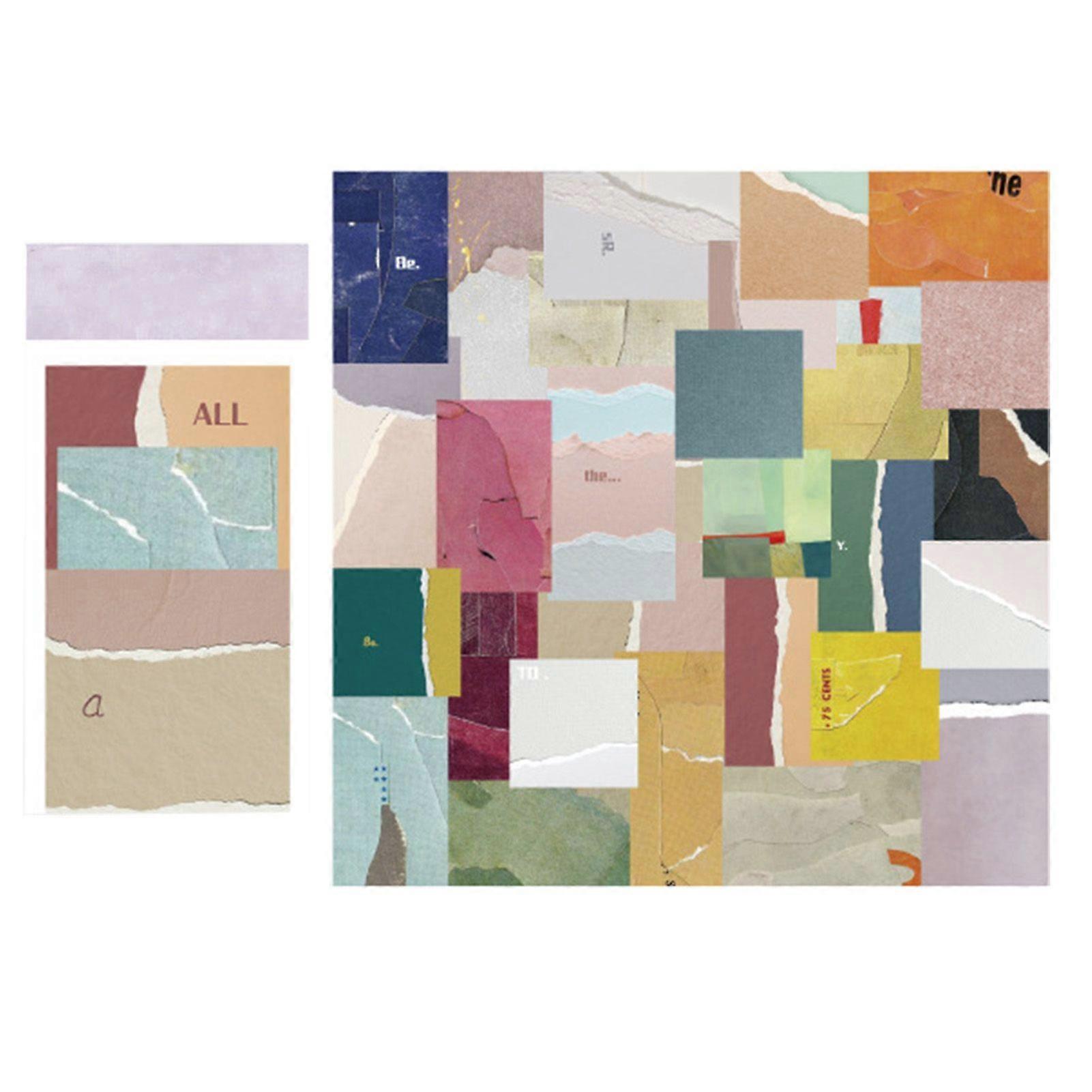 2025 Latest Model  60 Sheets Scrapbook Material Paper DIY Innovative Exquisite