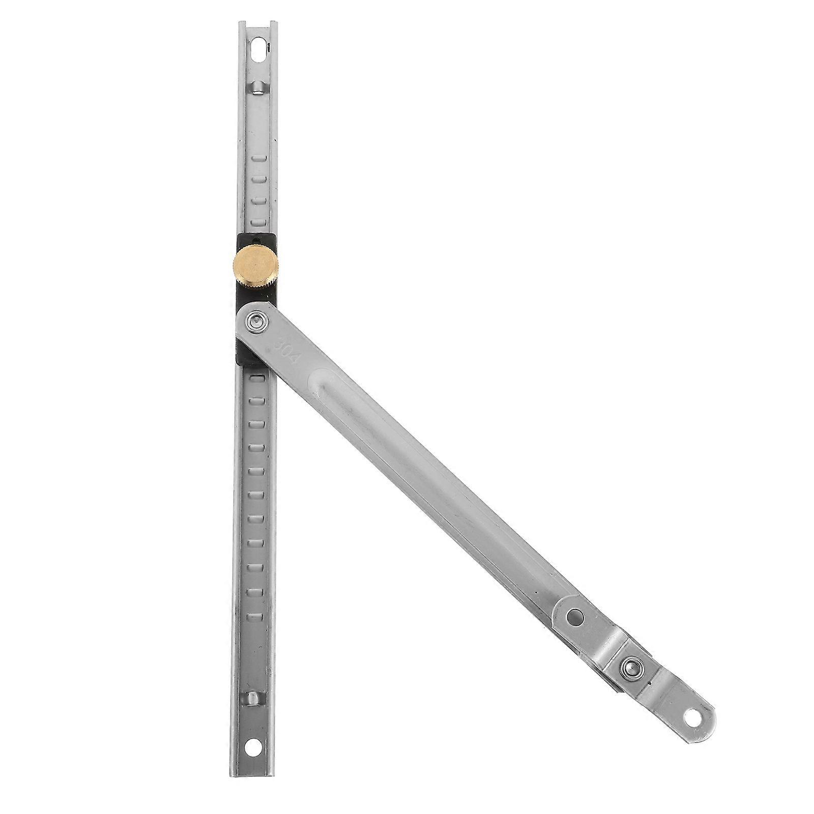 Stainless Steel Sliding Window Security Bar with Limit Stopper for Casement Windows – Enhanced Safety and Wind Support