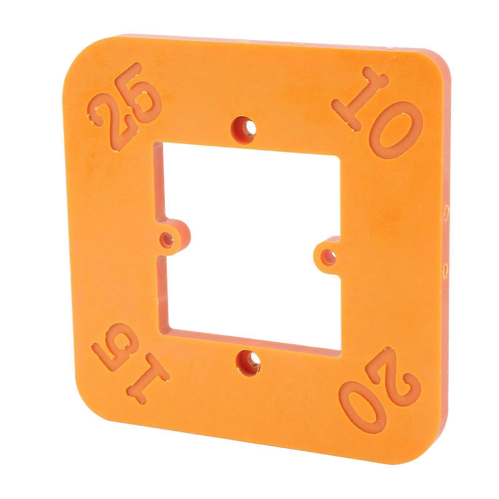 Runde Eckradius Vorlage R10 R15 R20 R25 - 4 in 1 Routing Template for Woodworking with Adjustable Corner Radius