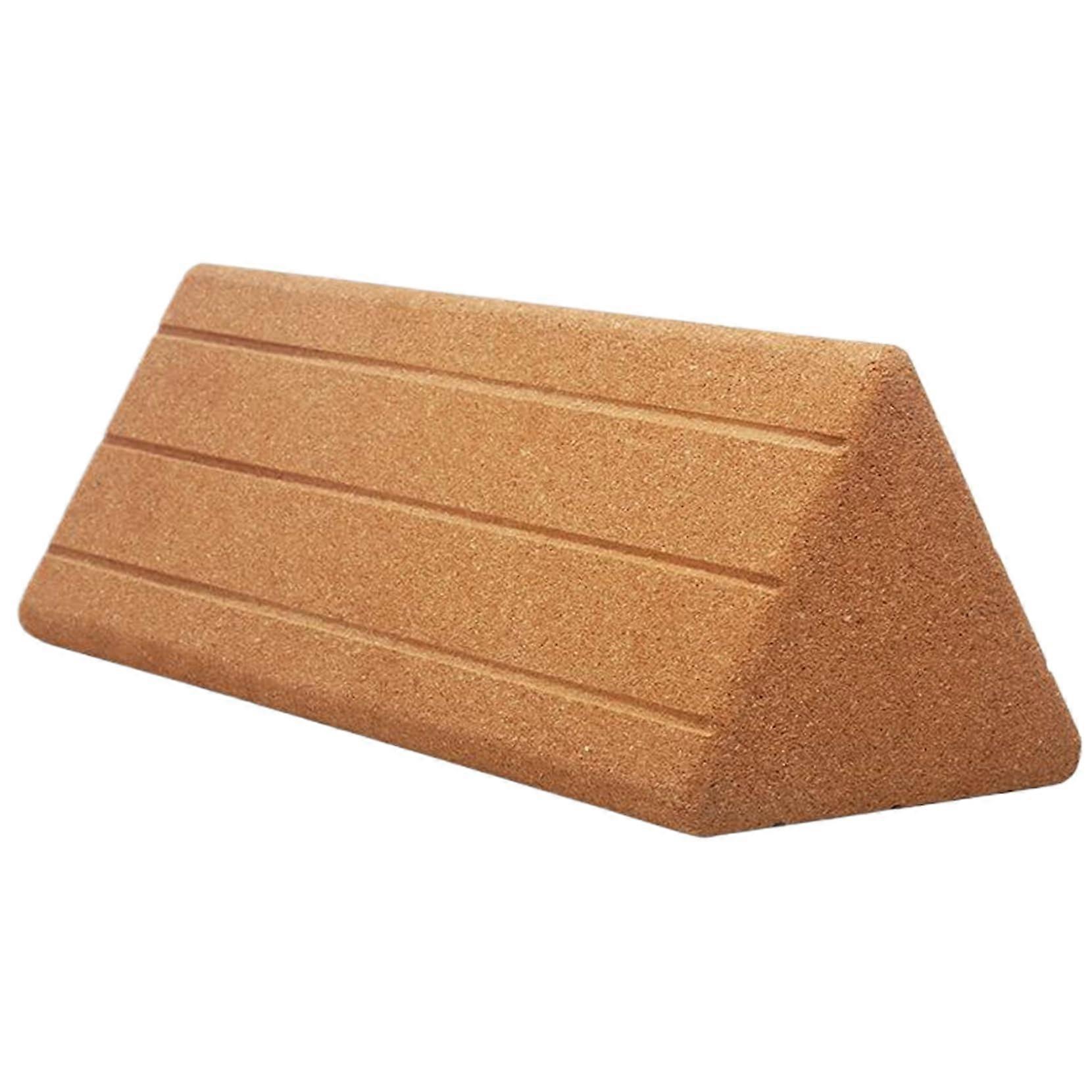 Yoga Block, Density Oak Exercise Block, Soft Foam Blocks with NonSlip Surfaces / 12 x 5 x 4 Inches