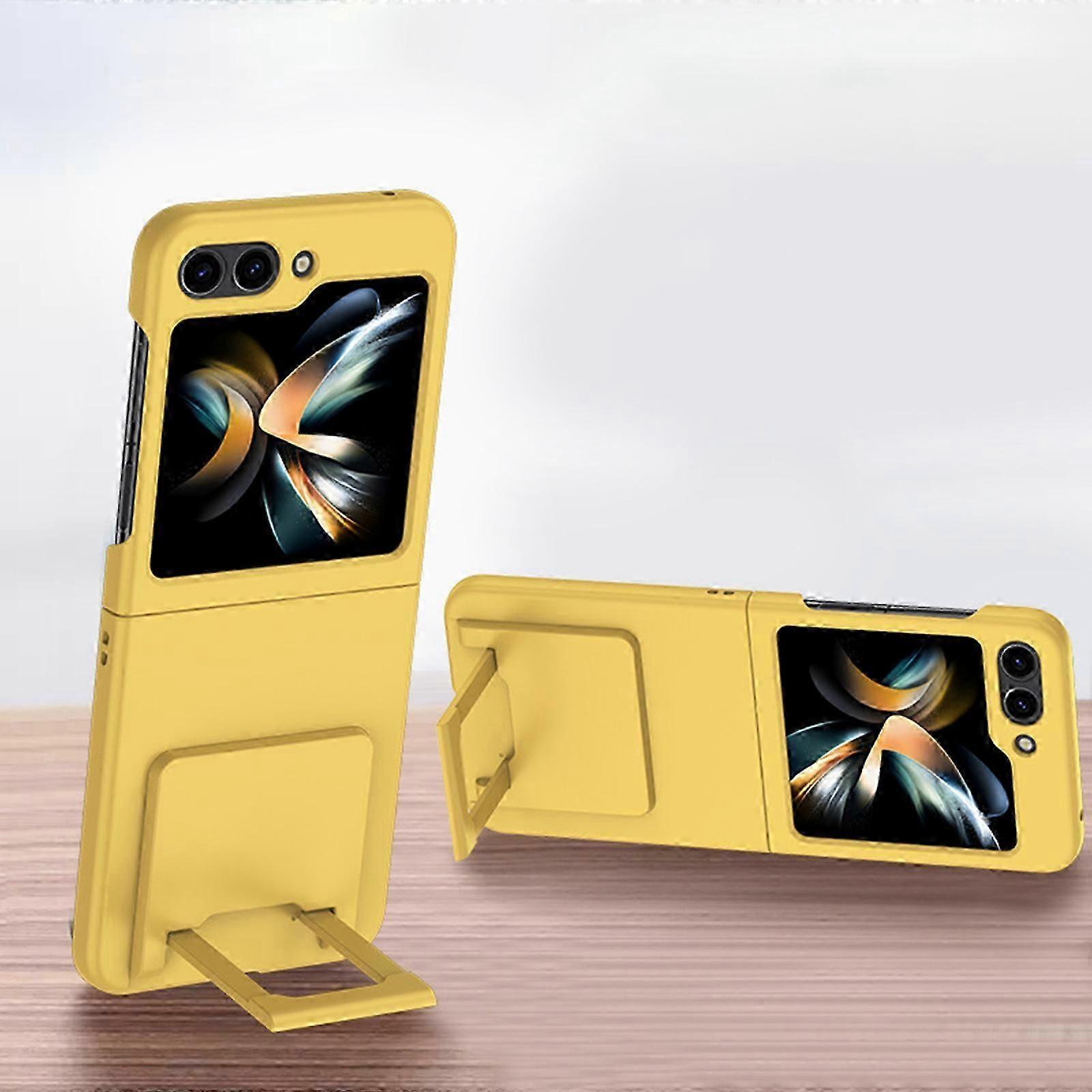 Z Flip 5 5G Case, Shockproof Cover with Stand, Anti-Scratch Full-Body Collision Avoidance Shell Excellent Touch