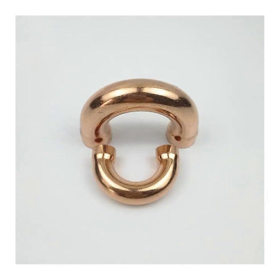 Copper 180 Elbow Plumbing Pipe Fitting Water Gas Oil Socket Weld Coupler End Feed 180 Deg 19 mm x1 mm x60