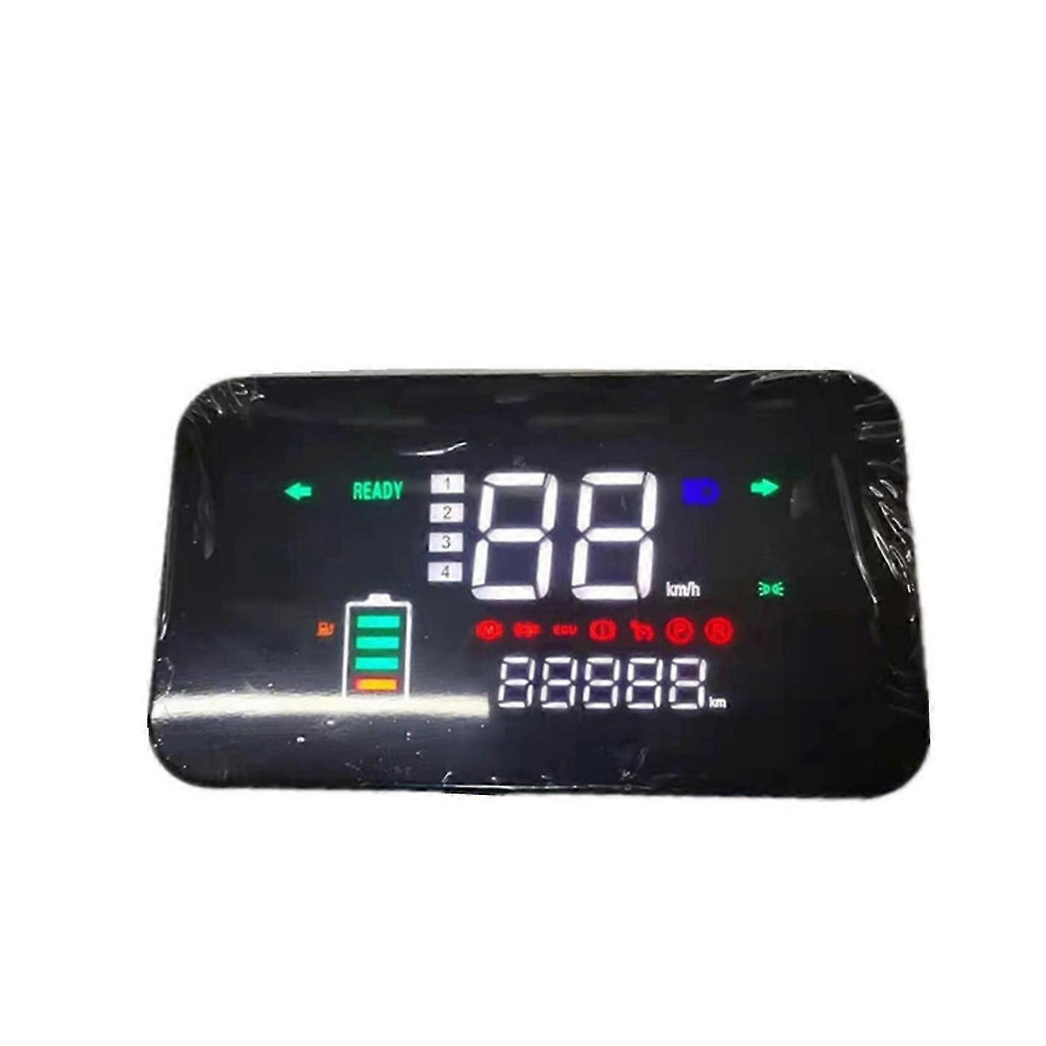 48V 60V 72V For E-Bike Electric Scooter Motor LCD Display Meter Control Panel FT