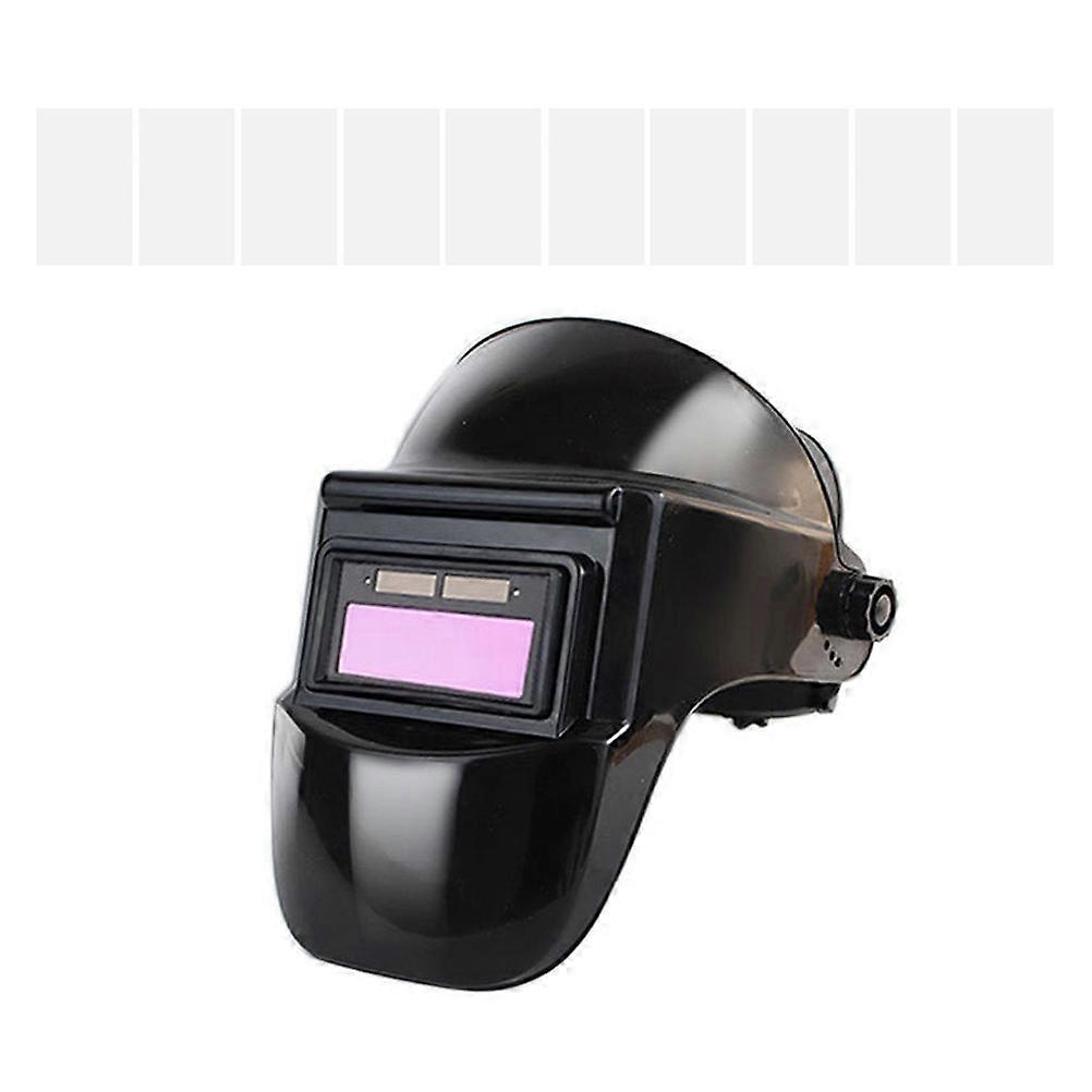 Auto Darkening Welding Mask with Protective Lenses, Lightweight Argon Arc Goggles, Comfortable Design for Long Term Use and Welder Safety