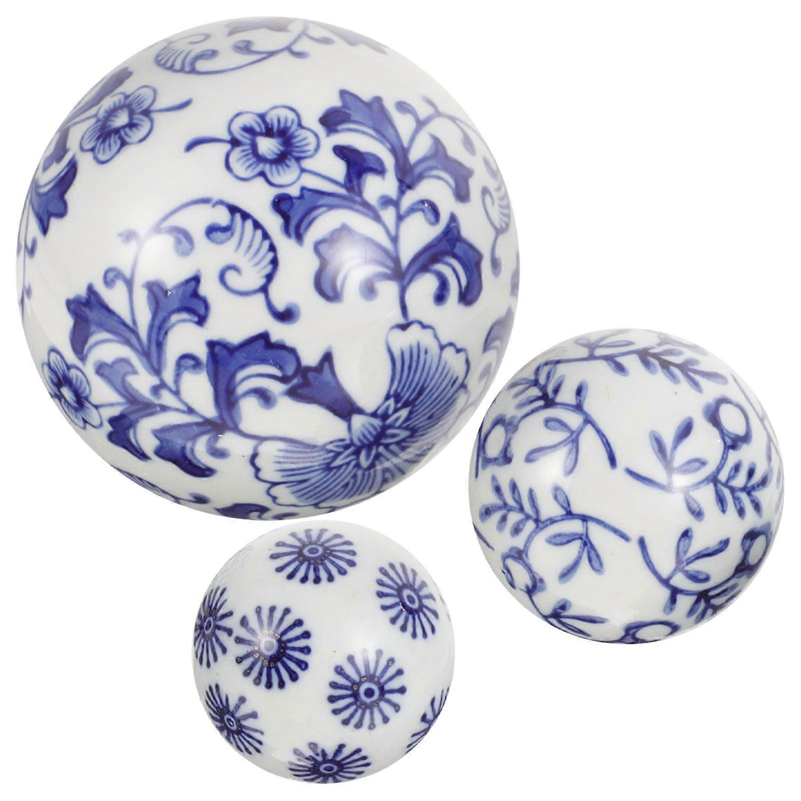 Aquarium Floating Balls Fish Tank Prop 8x8x8cm Floating Accessory 3Pcs