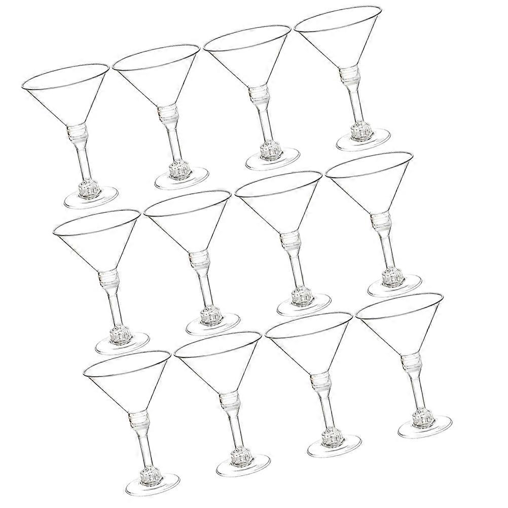 Transparent Wine Goblets 15Pcs Disposable For Party And Wedding