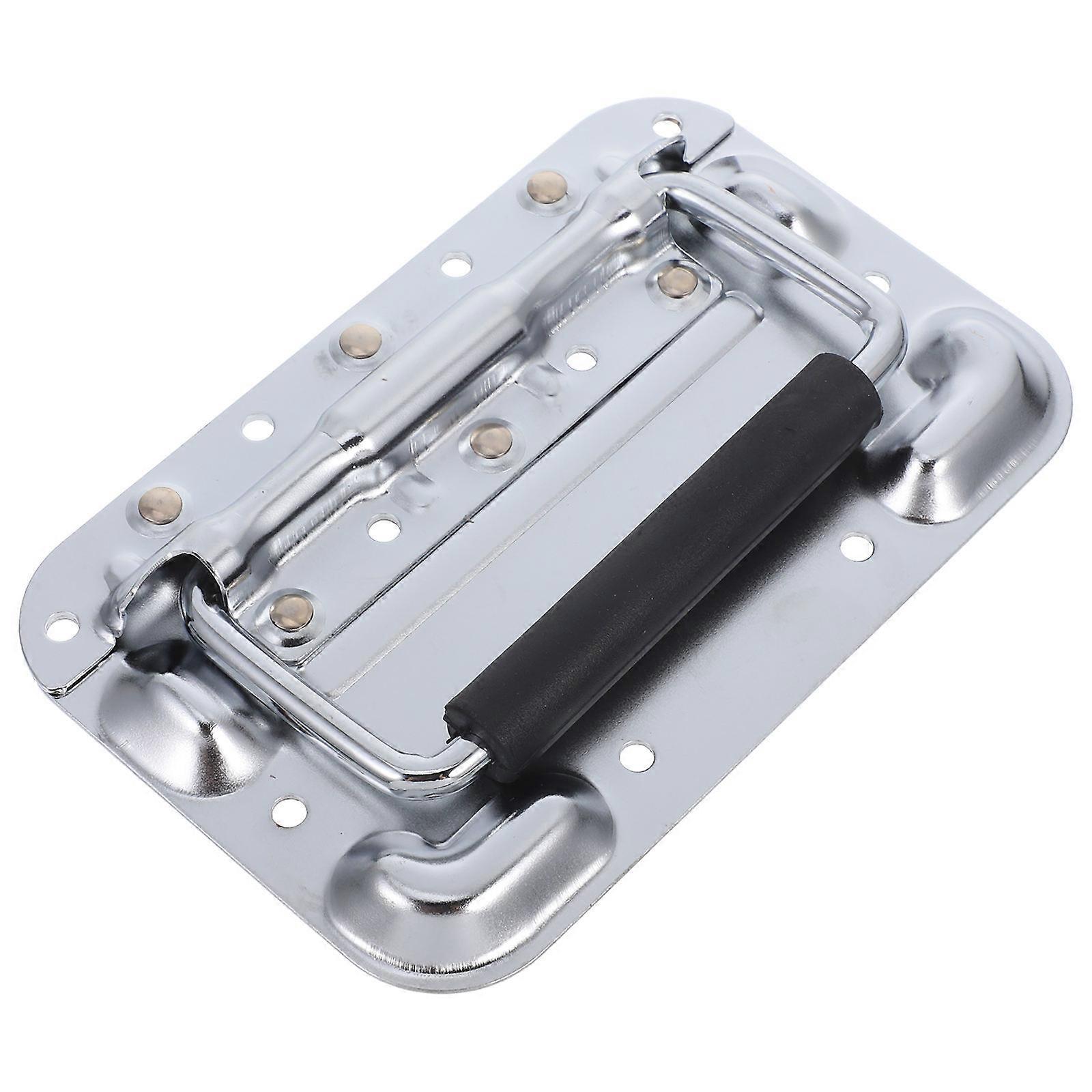 Spring Loaded Rebound Pull Handle for Industrial Equipment, Aviation Cases & Cabinets – Easy Installation, Ergonomic Lift Design