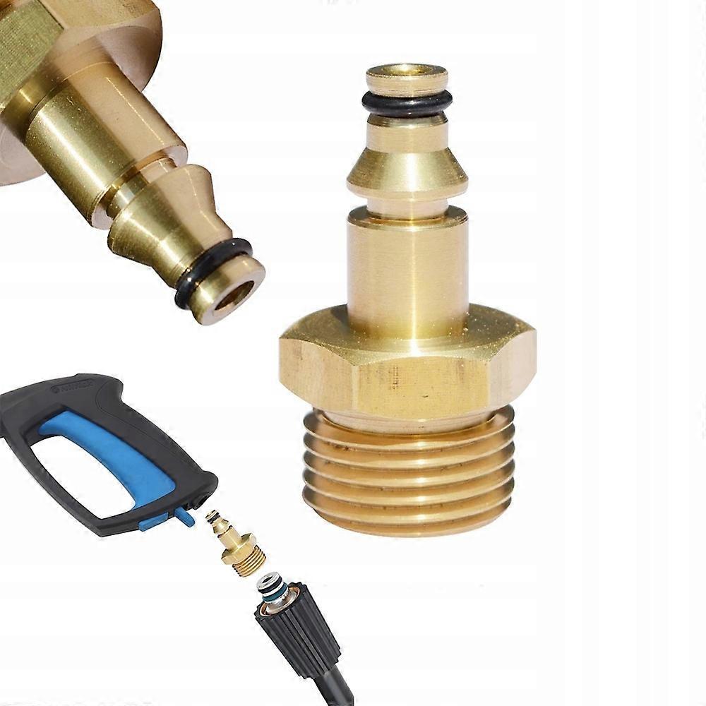 Rosfix M22 Hose Adapter Nilfisk/Stihl Quick Coupling | Brass, M22X1.5 thread