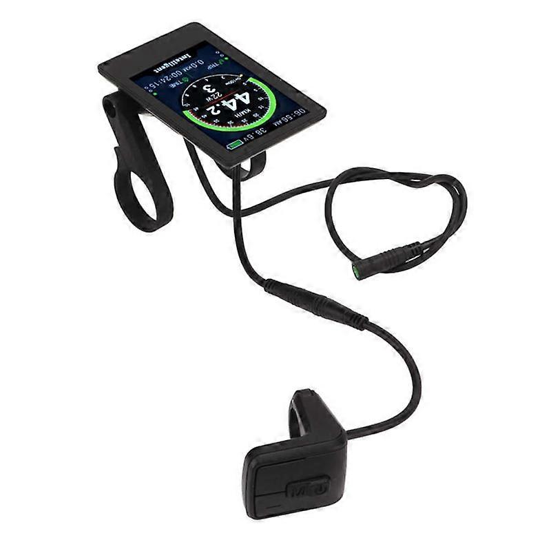 860C Electric Bicycle Full Color LCD Display for Series Mid Drive Motor Kit 3.5 Inch IPS IP65 Waterp