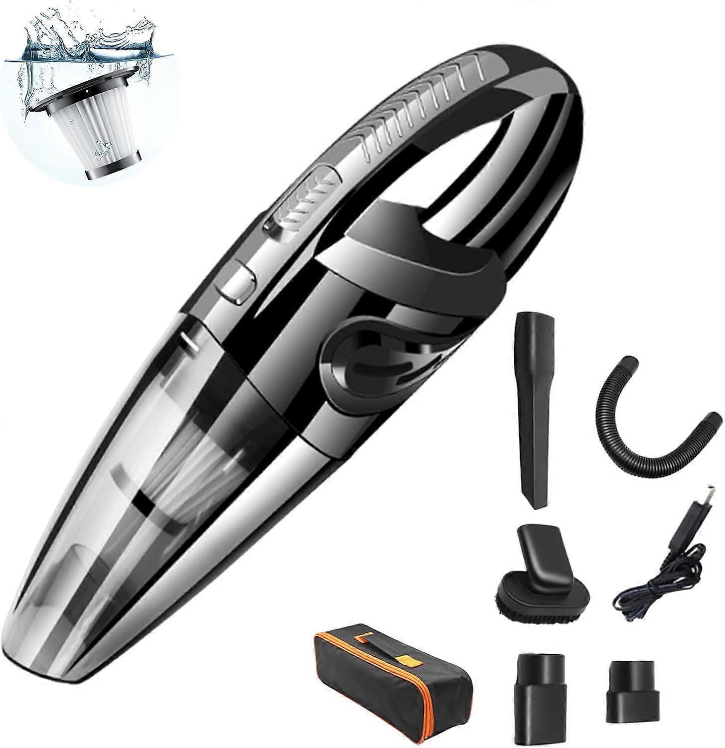 Portable 120w 2200mah cordless handheld vacuum cleaner with wet and dry function Car, USB Charging