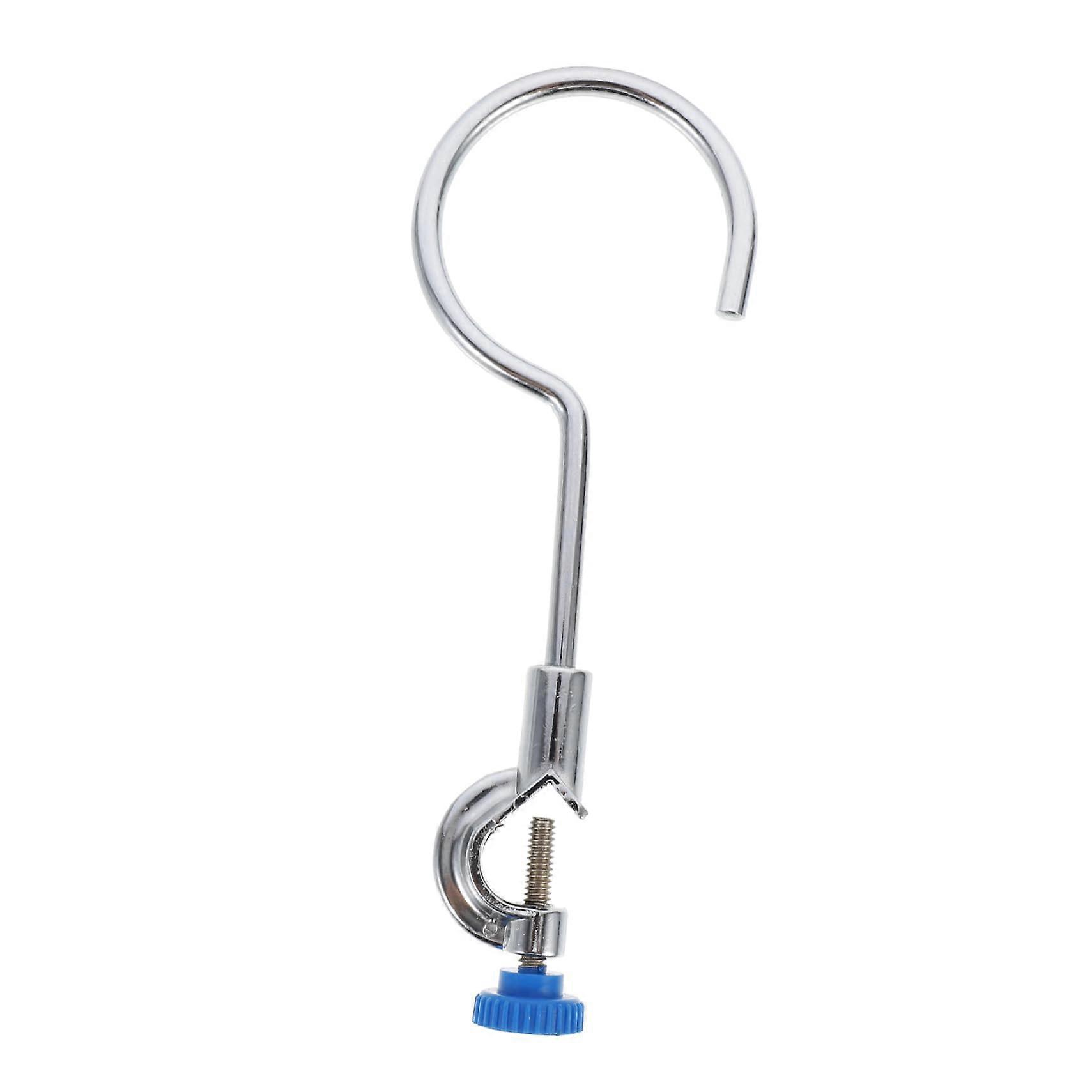 Iron Stand Accessories Laboratory Support Stand Open Ring Clamp Lab Clamp Holder Acid Alkali Resistant 21X7.5CM