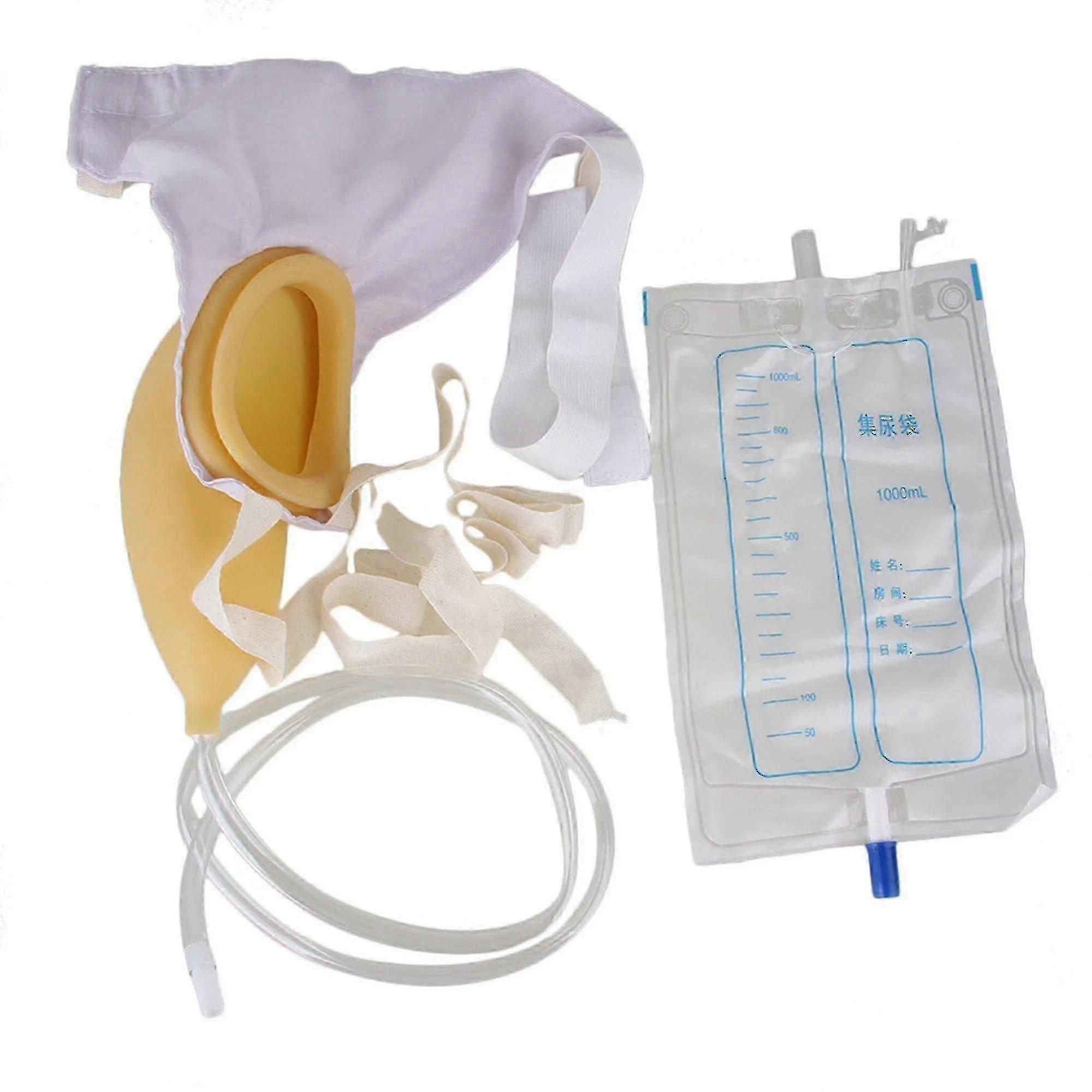 ذكر البول جامع Bt-4 كيس البول مع 1000ml حقيبة تخزين F