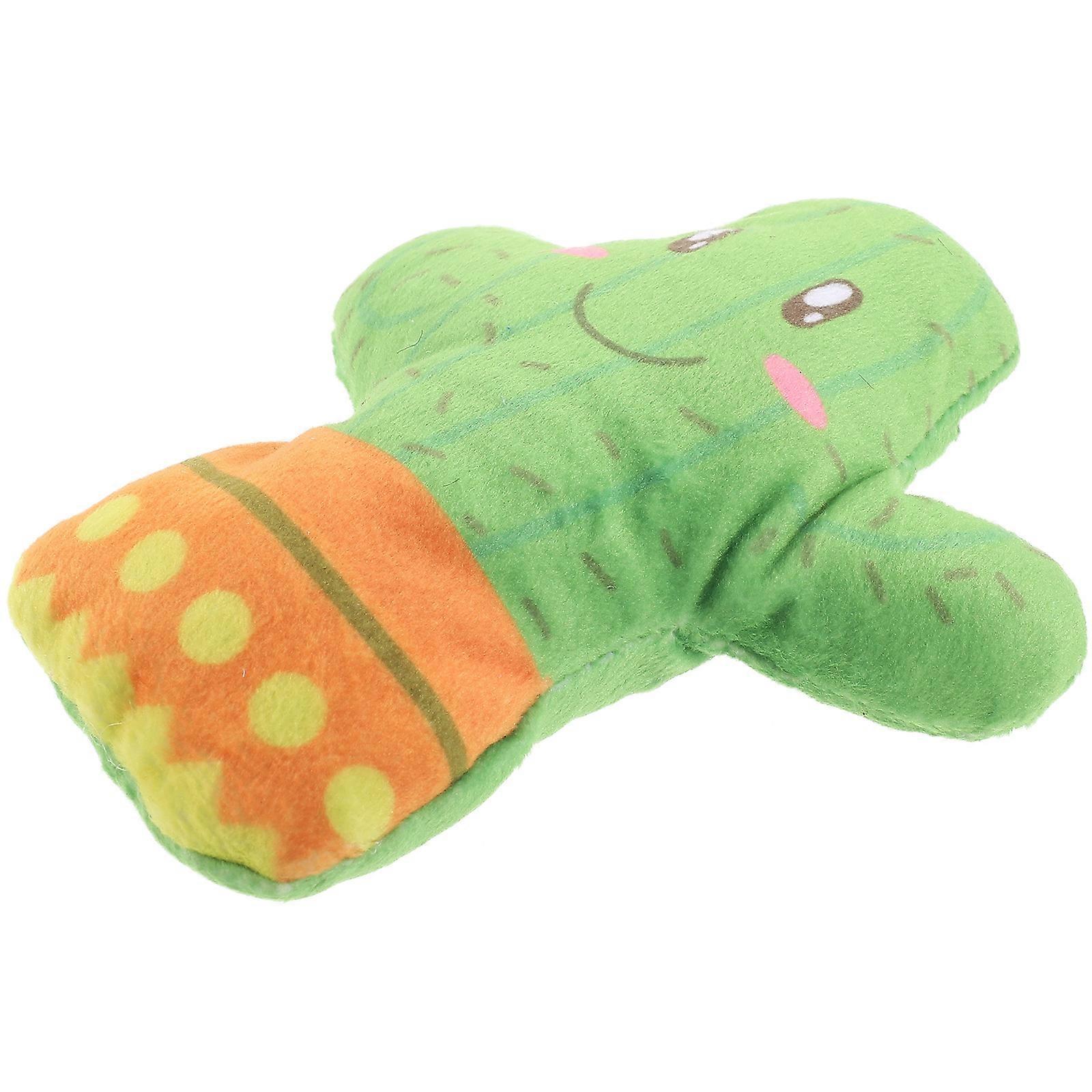 Cute Cat Toy Funny Cartoon Shaped Catnip Toy Kitten Home Play 1Set