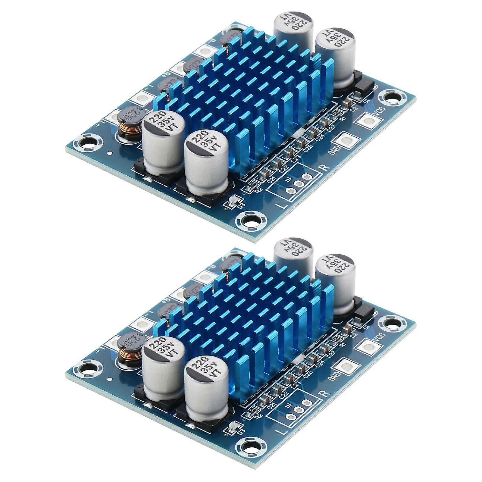 2 Pieces Audio Amplifier Board Digital Power Amplifier Board Digital Audio Stereo Amplifier Module Board TPA3110 XHA232 for Speaker Amplifier Radios