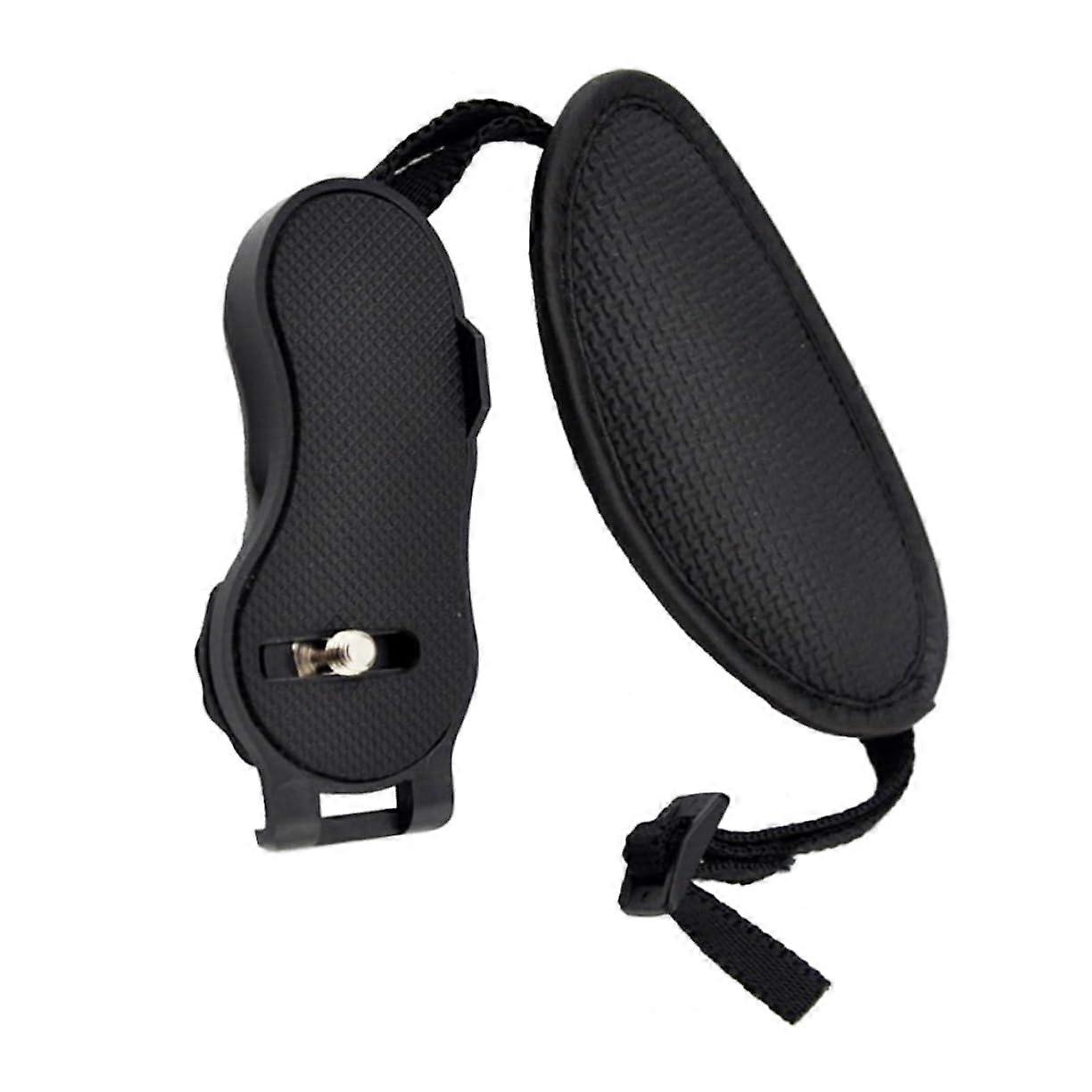 Camera wrist strap with wrist loop Comfortable neoprene hand strap for cameras, nonslip, versatile for photography and videography.