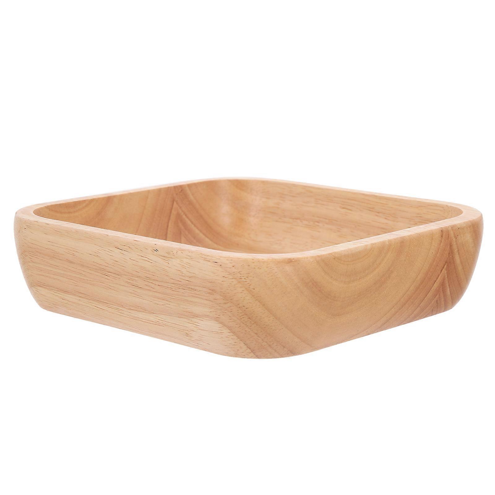 Brown Synthetic Material Bowl for Home Use and Easy to Clean Perfect for Salads Fruits or Snacks 7.5 inch