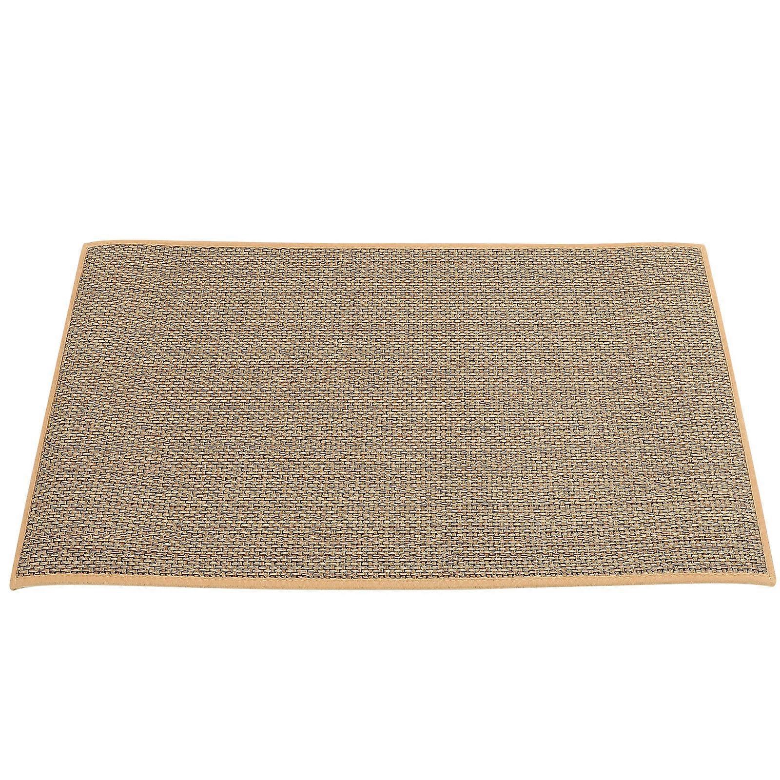 Non Slip Kitchen Mat Waterproof Anti-Slip Dry Floor Maintenance 120X44cm Beige 1Set
