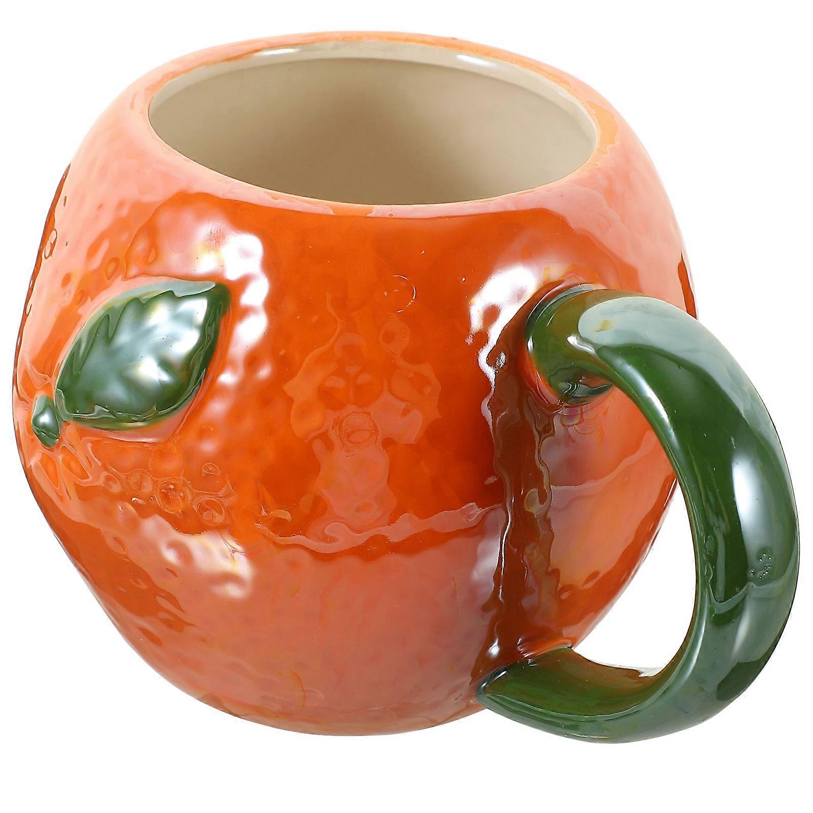 Fruit Shaped Ceramic Mug for Daily Use – Versatile Water Cup for Home or Office, Ideal for Tea, Juice, and More