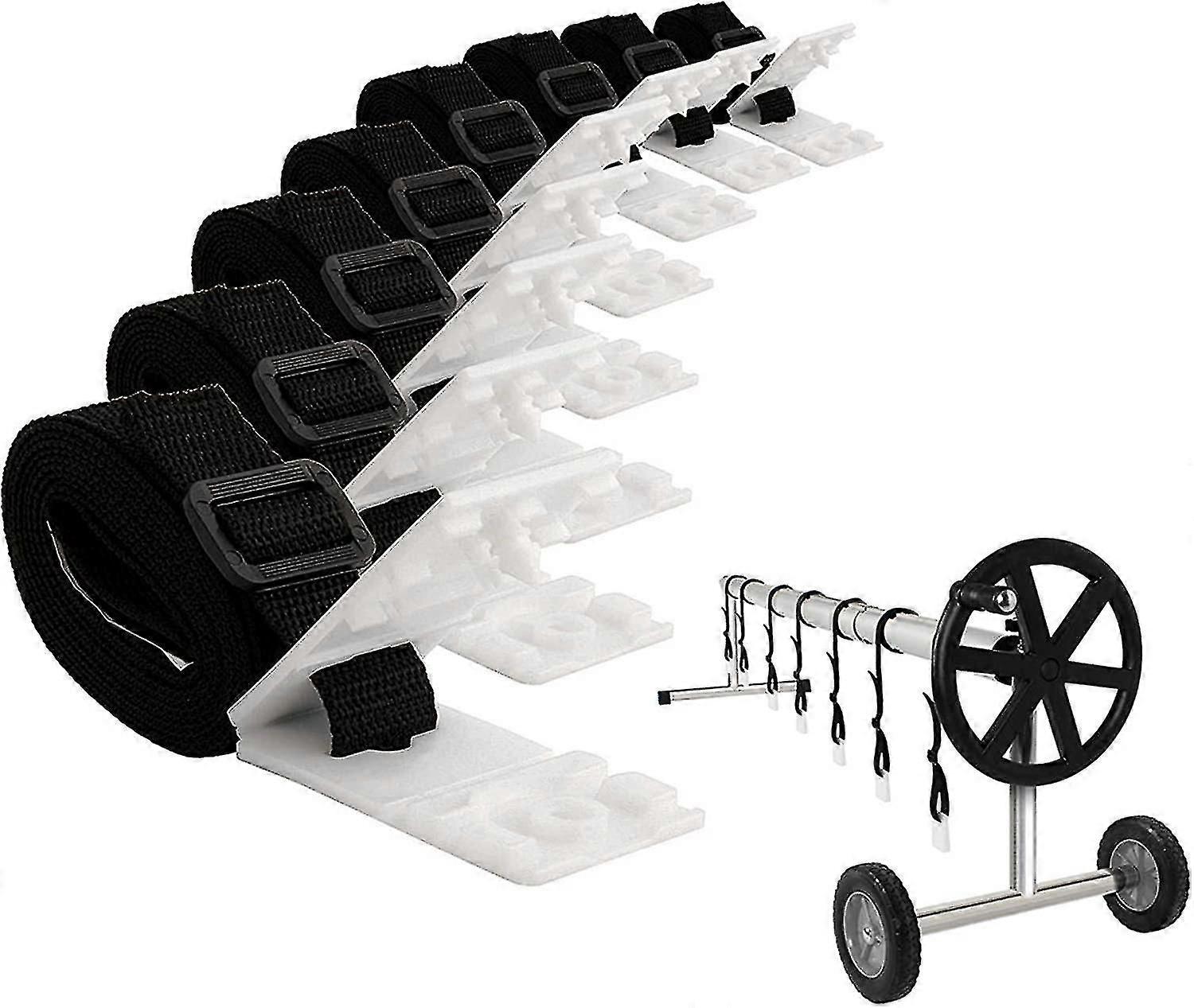 بكرة حمام السباحة ، بكرة غطاء حمام السباحة الفقاعي ، بكرة غطاء المسبح فوق الأرض ، للأغطية الشمسية والقماش المشمع لحمامات السباحة من 300 إلى 570