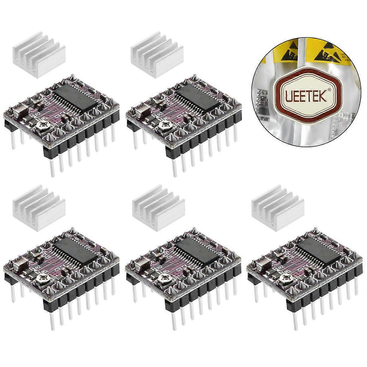 Stepper Motor Driver Module 3D Printer Reprap Rp Adjustable Control 4-Layer Pcb 5Pcs