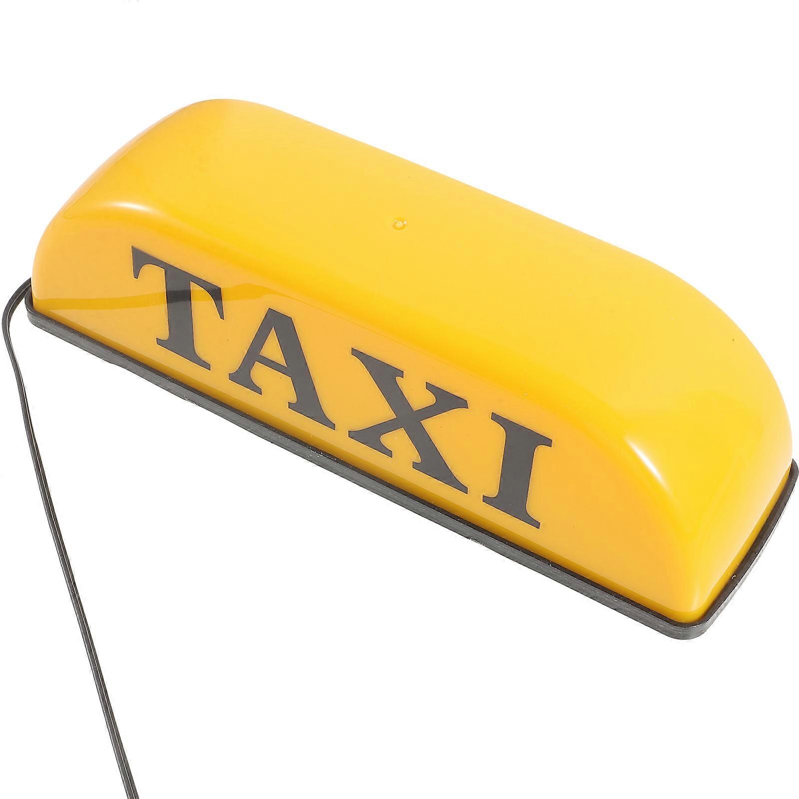 Illuminated Taxi Roof Light Sign for Safe Driving – Durable Replacement for Worn Out Cab Light Indicators