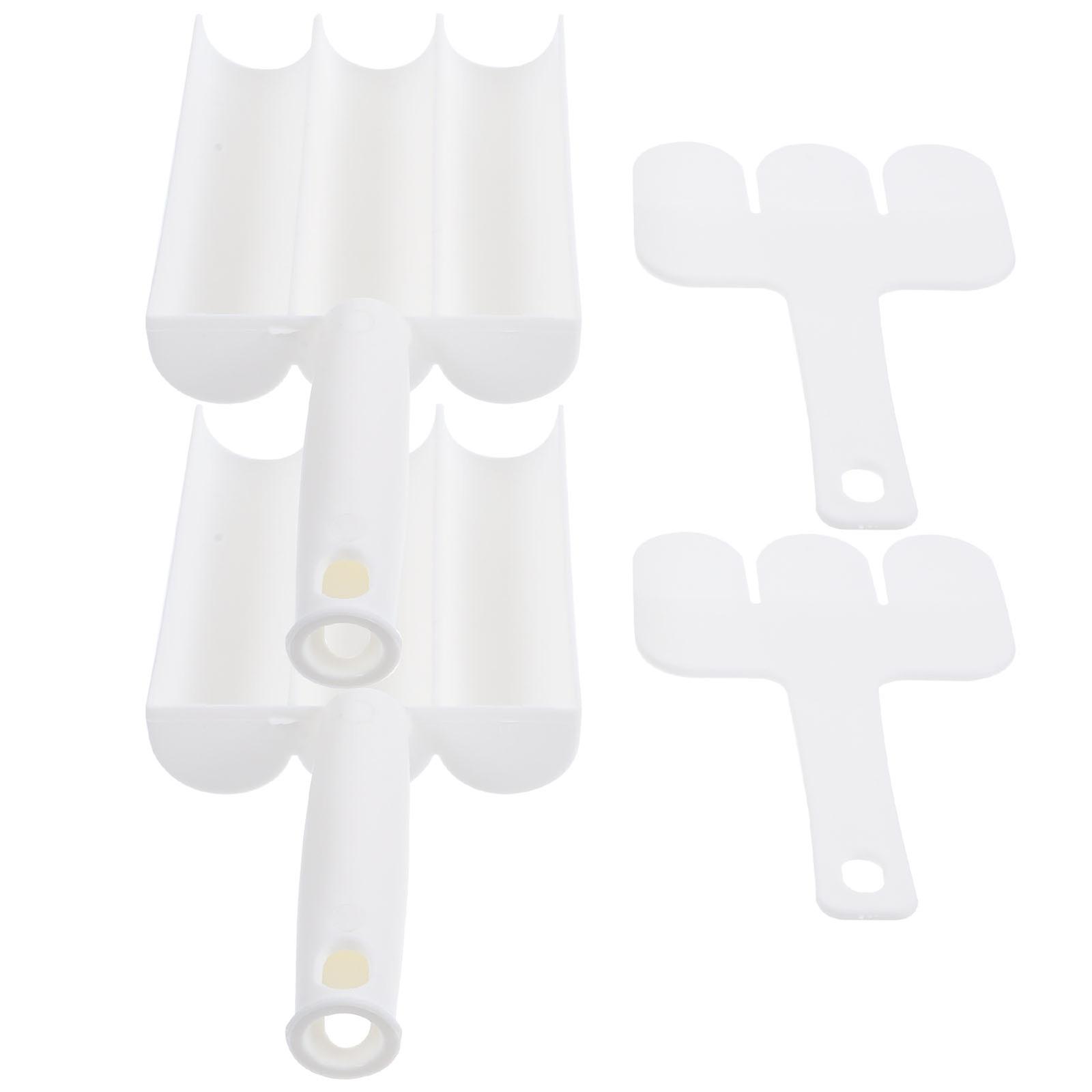 Triple Slot Meatball Maker Tool Portable Molds For Home Use Restaurants Hotels 2 Sets Pp Material 3-Slot Design Quick Making