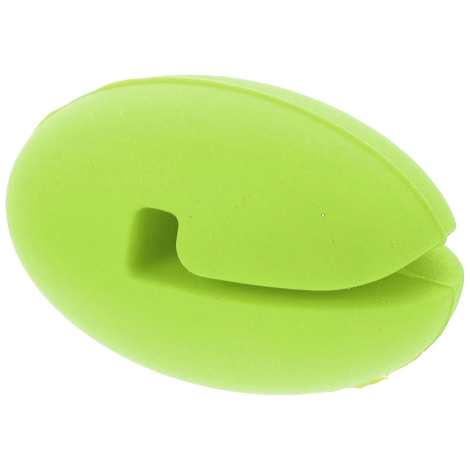 Green Silicone Temperature Probe Clip for Kitchen Use Sturdy and 7.5 inches