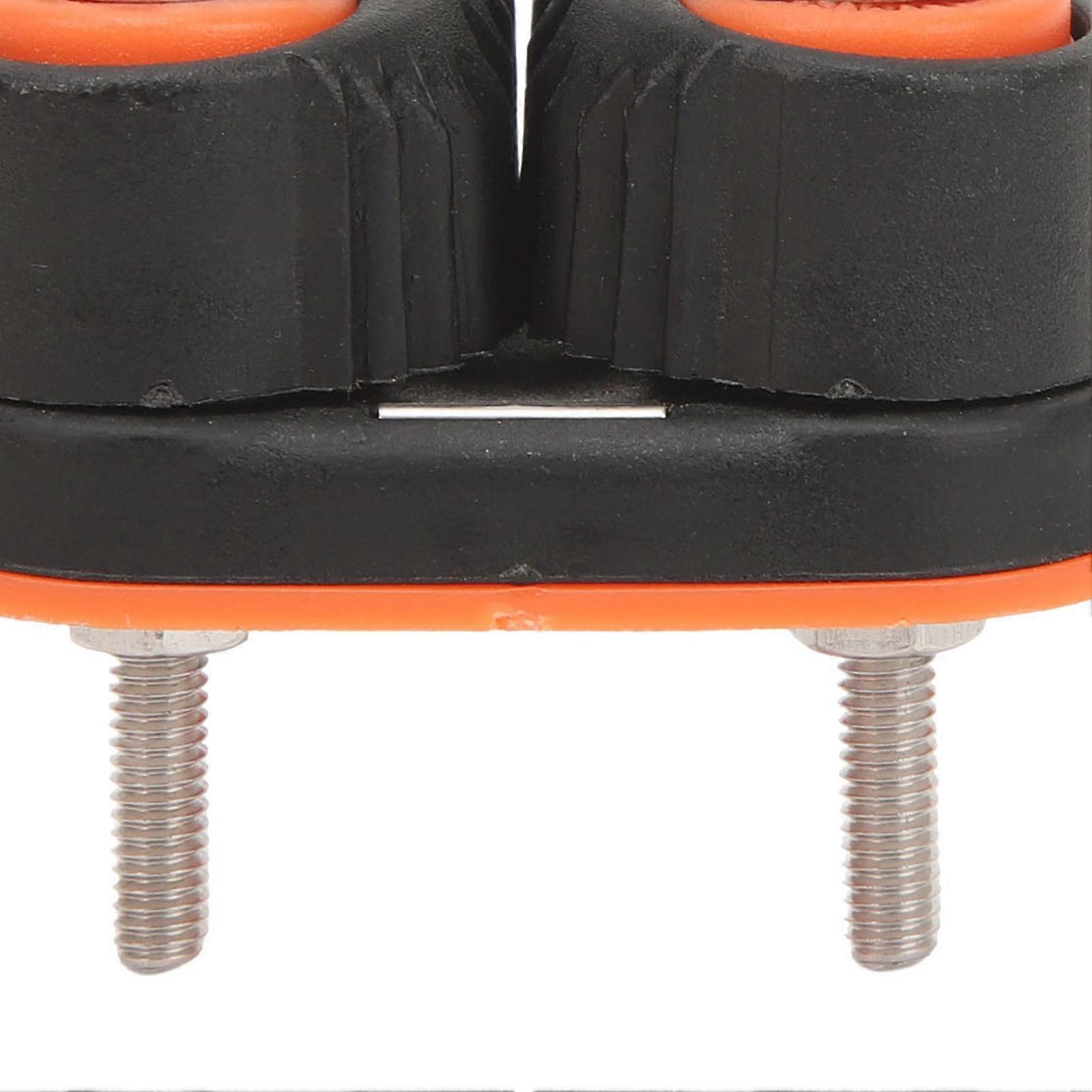 Cam Cleat Nylon High Load Marine Ball Bearing Cam Cleats Fairlead for Sailing Sailboat Yachet Small Size (3‑6mm)