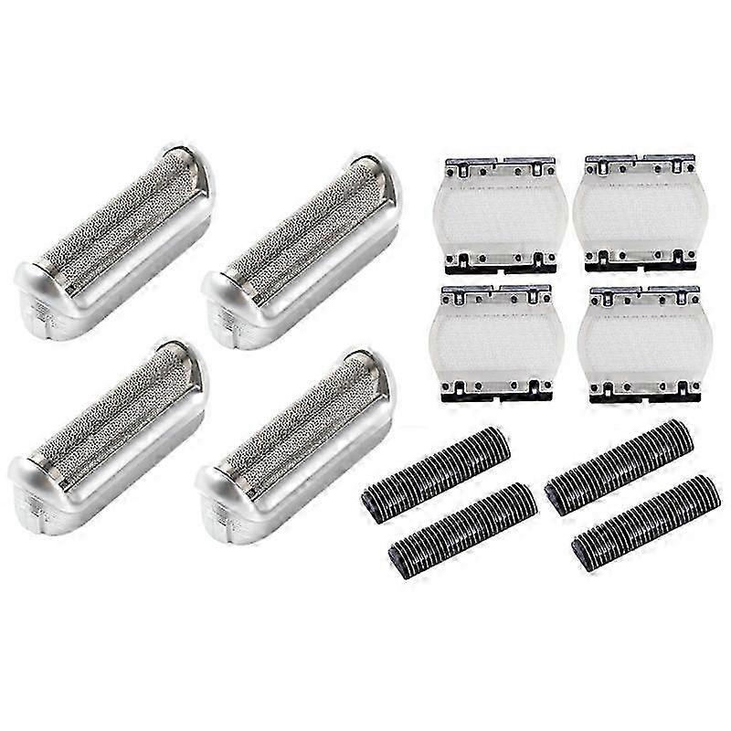 4Sets ηλεκτρικός κόφτης φύλλων αλουμινίου κεφαλών ξυριστικών μηχανών για Braun 5S P40 P50 P60 P70 P80 P90 M30 M60