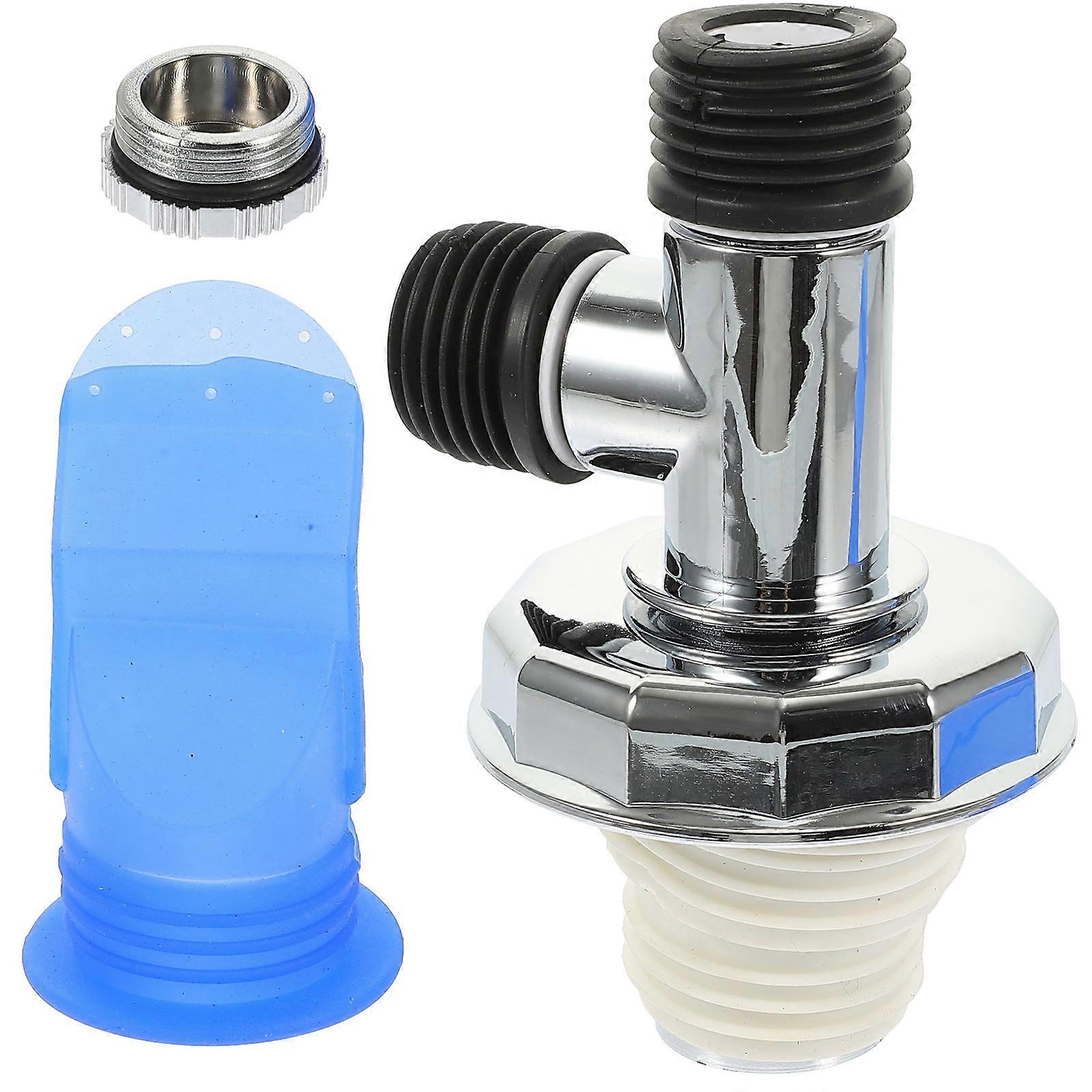 Floor Drain Connector Diy Enthusiasts Slow Drainage Prevention Simple 1Set