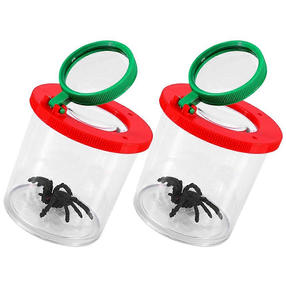Bug Viewer Magnifier Transparent Observation Jar Insect Catcher Box for Science Experiments Nature Exploration